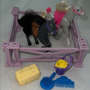 Vintage Littlest Pet Shop Zoo Arabian Prancers Set - see notes